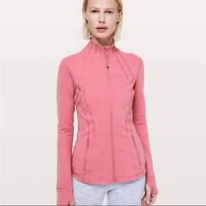 LULULEMON Define Jacket Luon Cherry Tint Pink Size 6 Full Zip RARE GUC